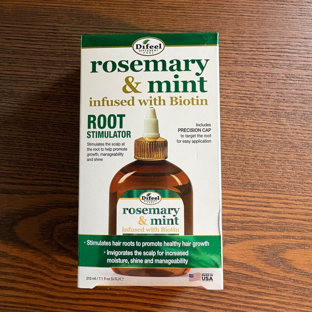 Difeel Rosemary & Mint Root Stimulator Unisex 7.1oz New Biotin Hair Growth